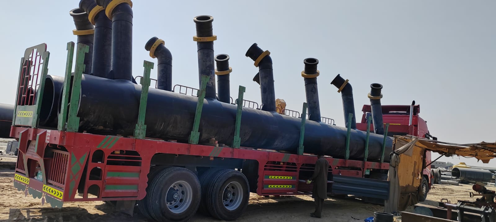 Supply and Fabrication of Outfall Diffuser with GRE Backing Rings